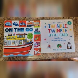 Twinkle, Twinkle, Little Star and On The Go Lift-the-Flap Book Bundle